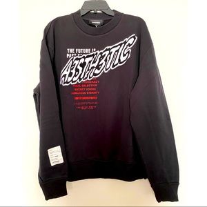 DIESEL men’s black sweatshirt